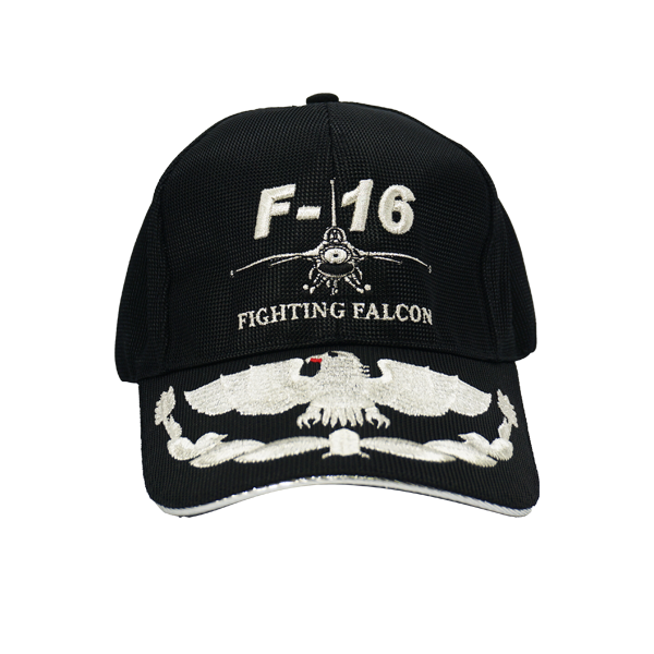 F-16 將軍帽 （黑）