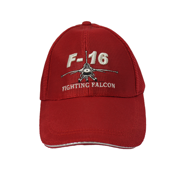 F-16 一般帽 （紅）