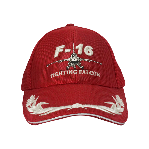 F-16 上校帽 （紅）