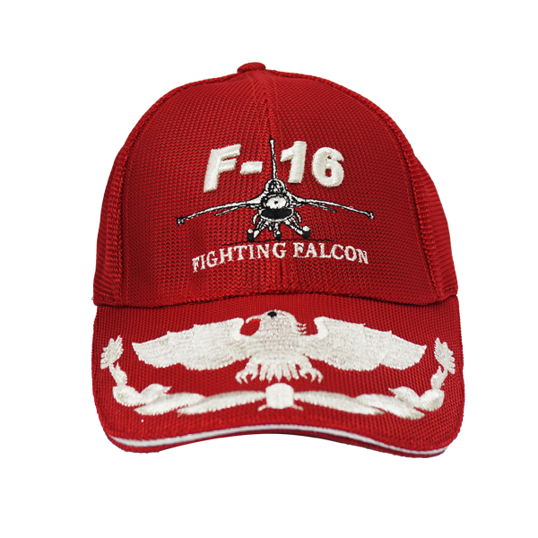 F16將軍帽(紅)